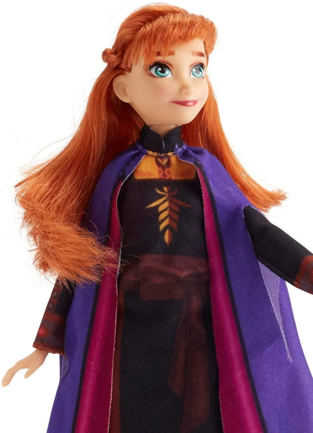Disney Frozen 2 Anna Fashion Doll With Long Red Hair and Outfit