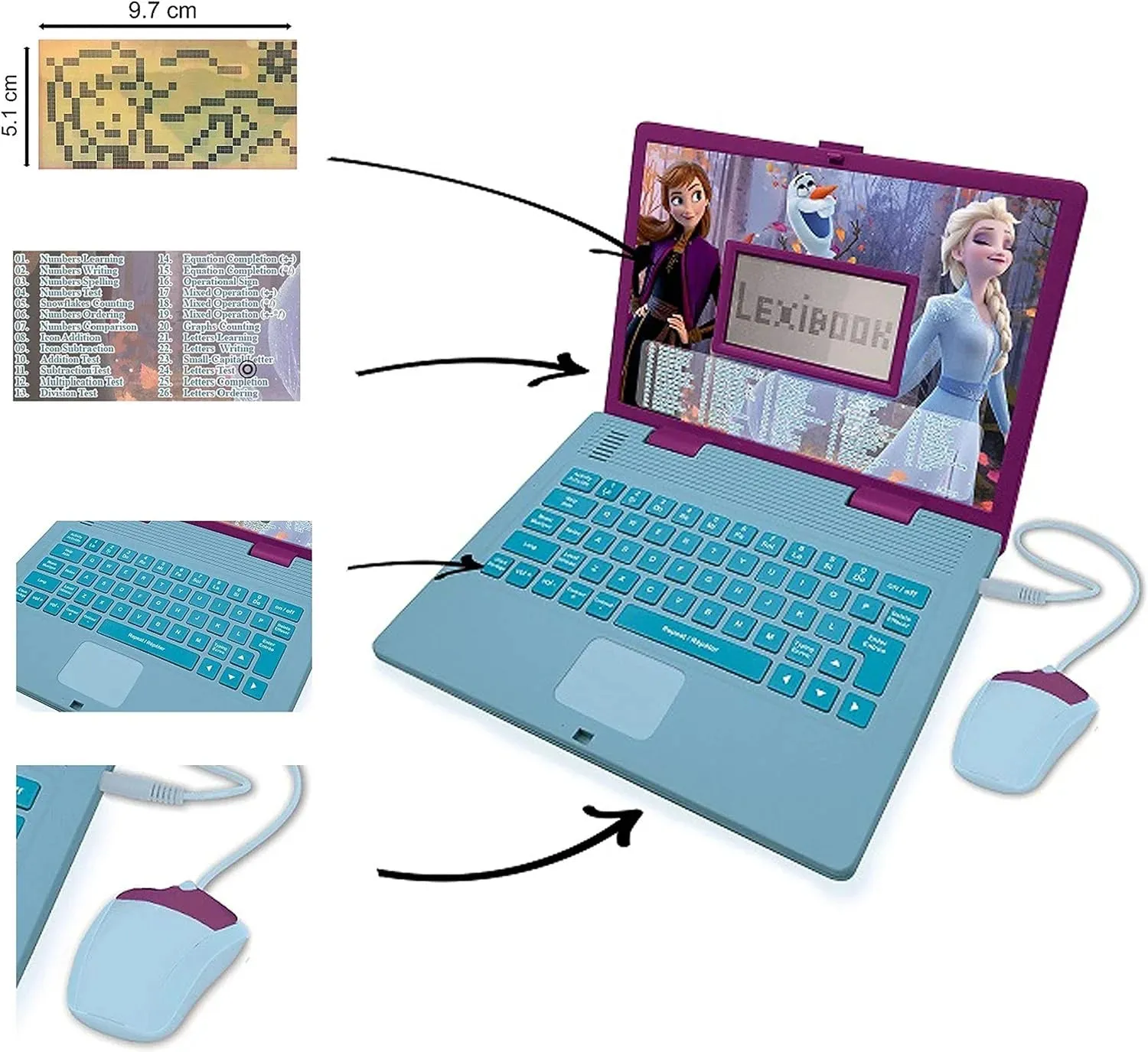 Disney Frozen 2 Educational Laptop