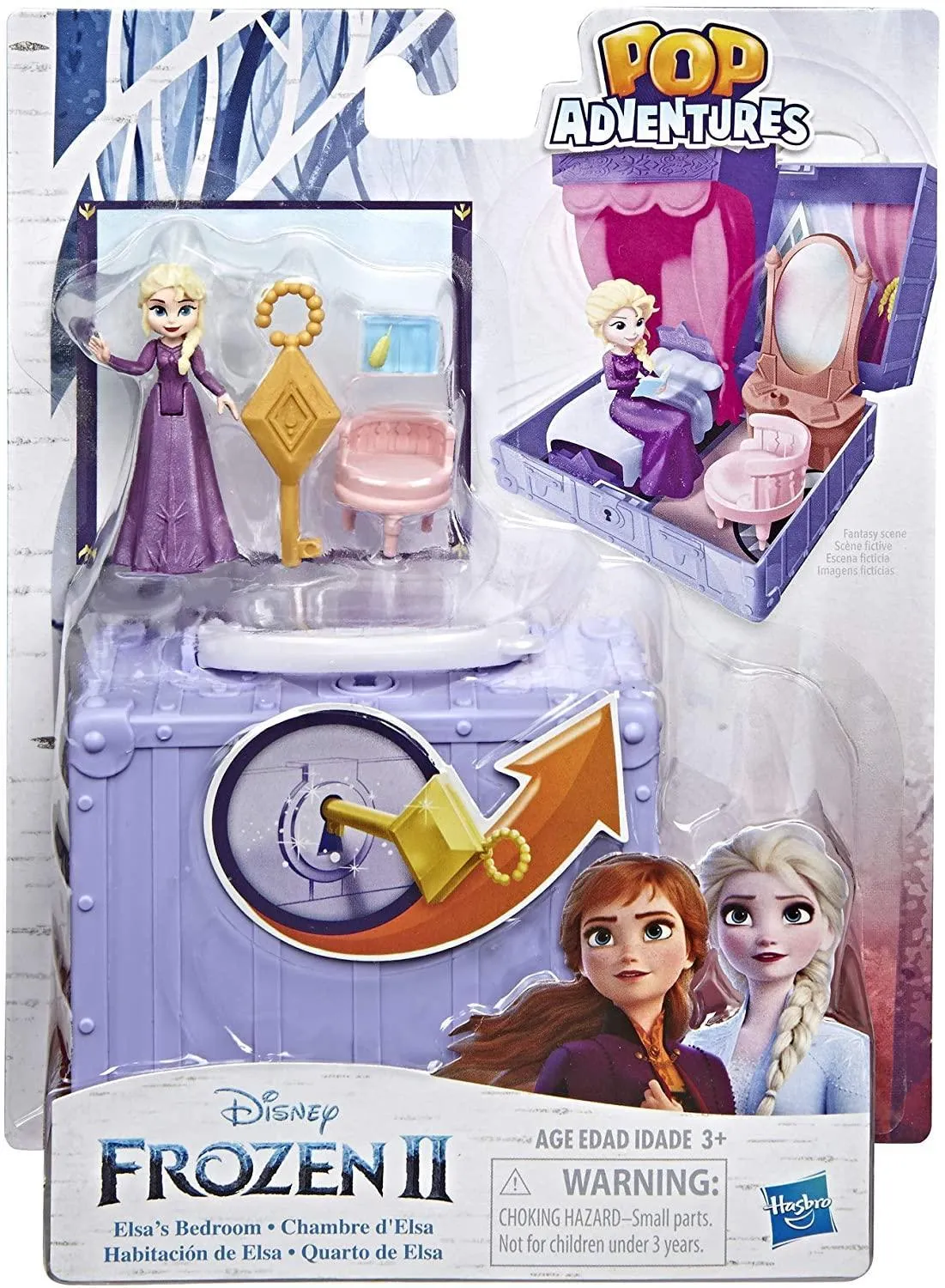 Disney Frozen 2 Pop Adventures Elsa's Bedroom Pop-Up Playset