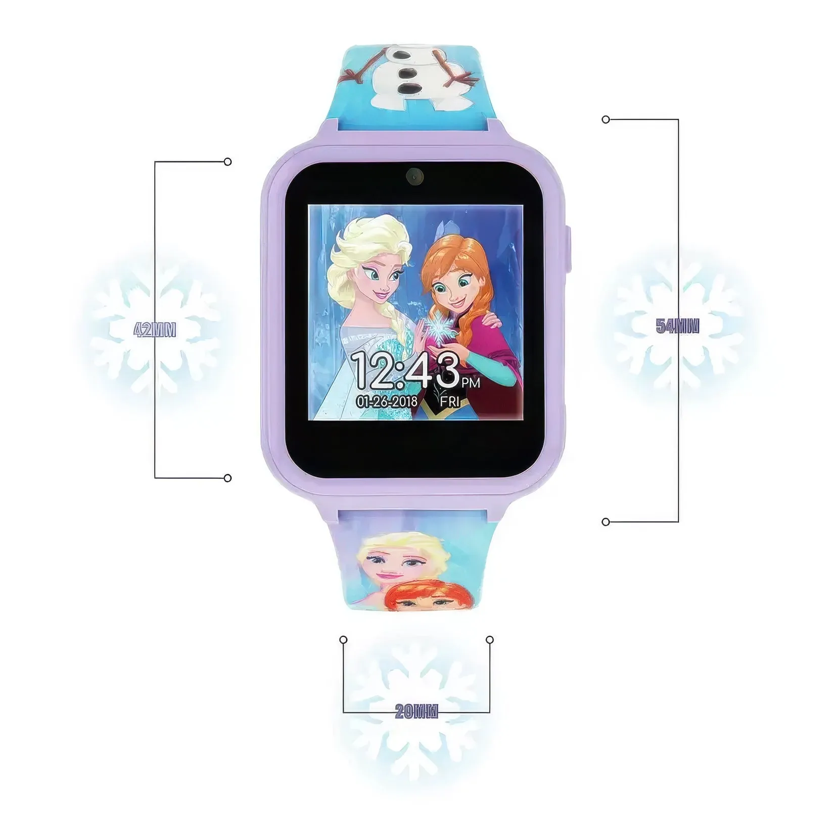 Disney Frozen Kids Silicone Strap Interactive Watch