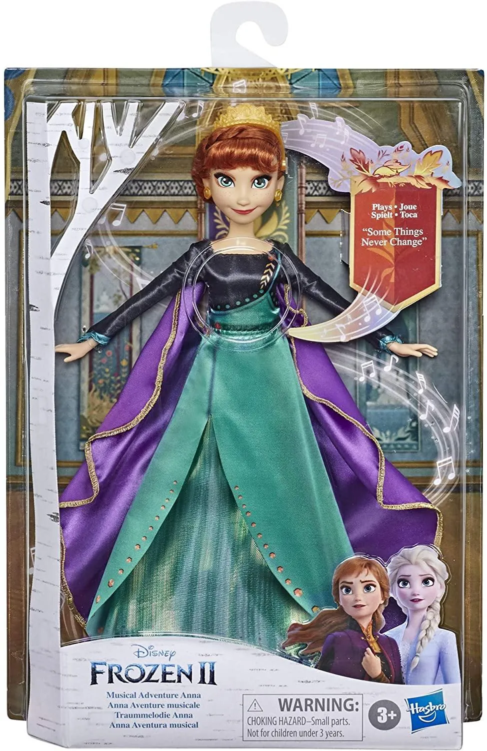 Disney Frozen Musical Adventure Anna Singing Doll