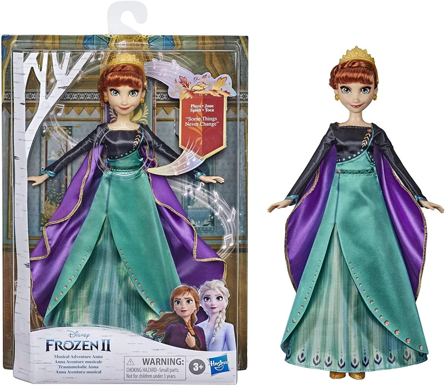 Disney Frozen Musical Adventure Anna Singing Doll