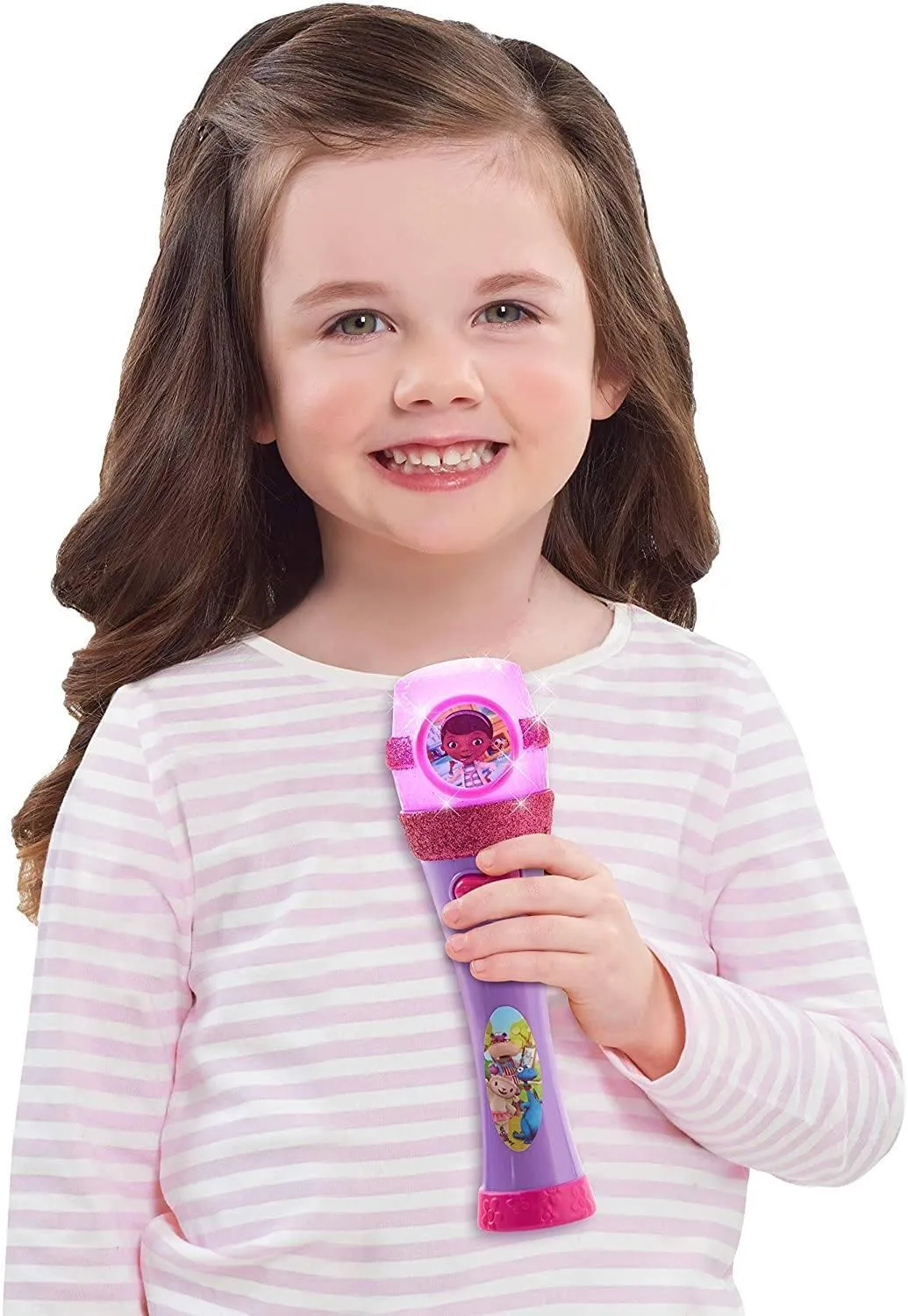 Disney Junior Doc Mcstuffins Musical Light Up Microphone - Assorted
