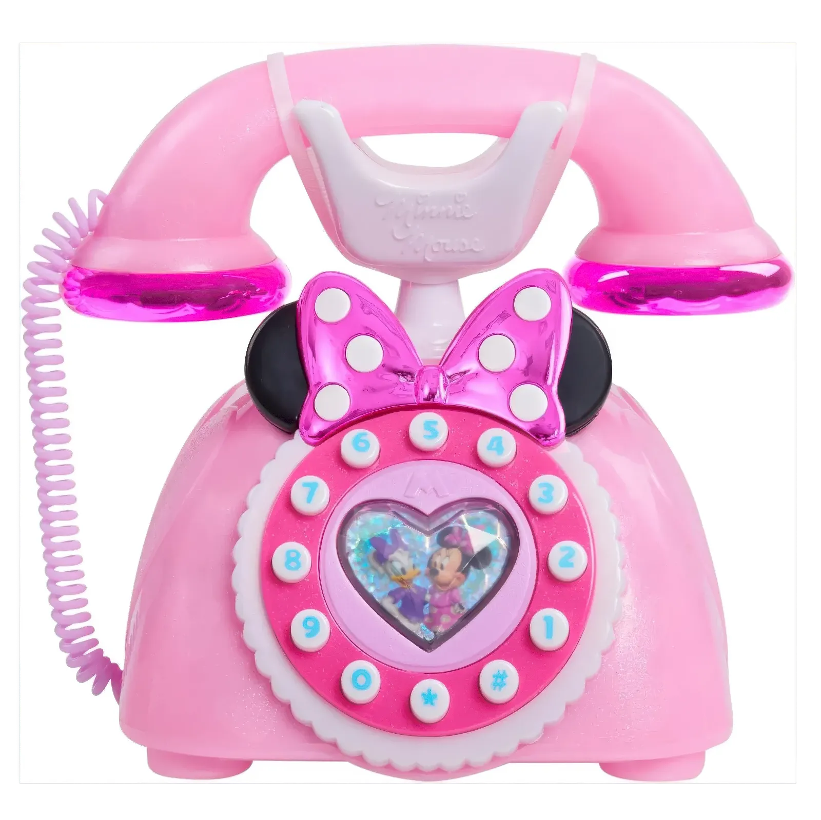 Disney Junior Minnie Mouse Ring Me Rotary Style Phone