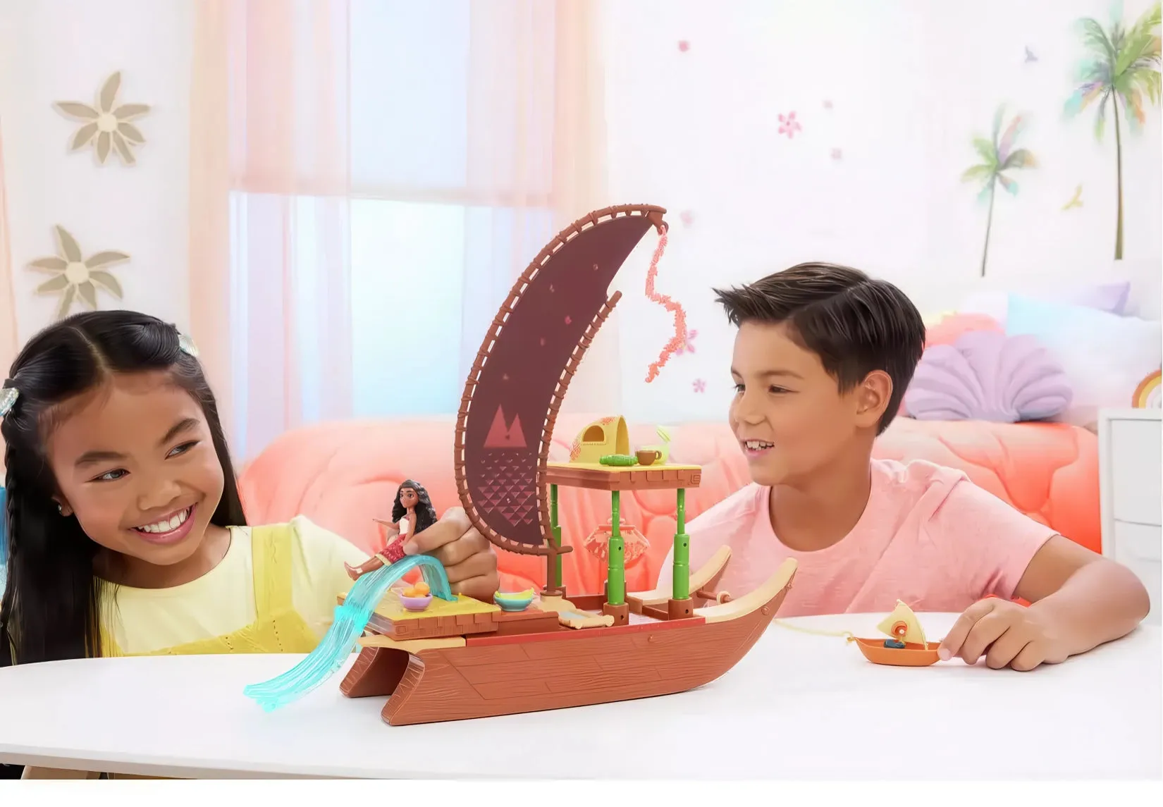 Disney Moana 2 Moana's Adventure Canoe Playset with Doll