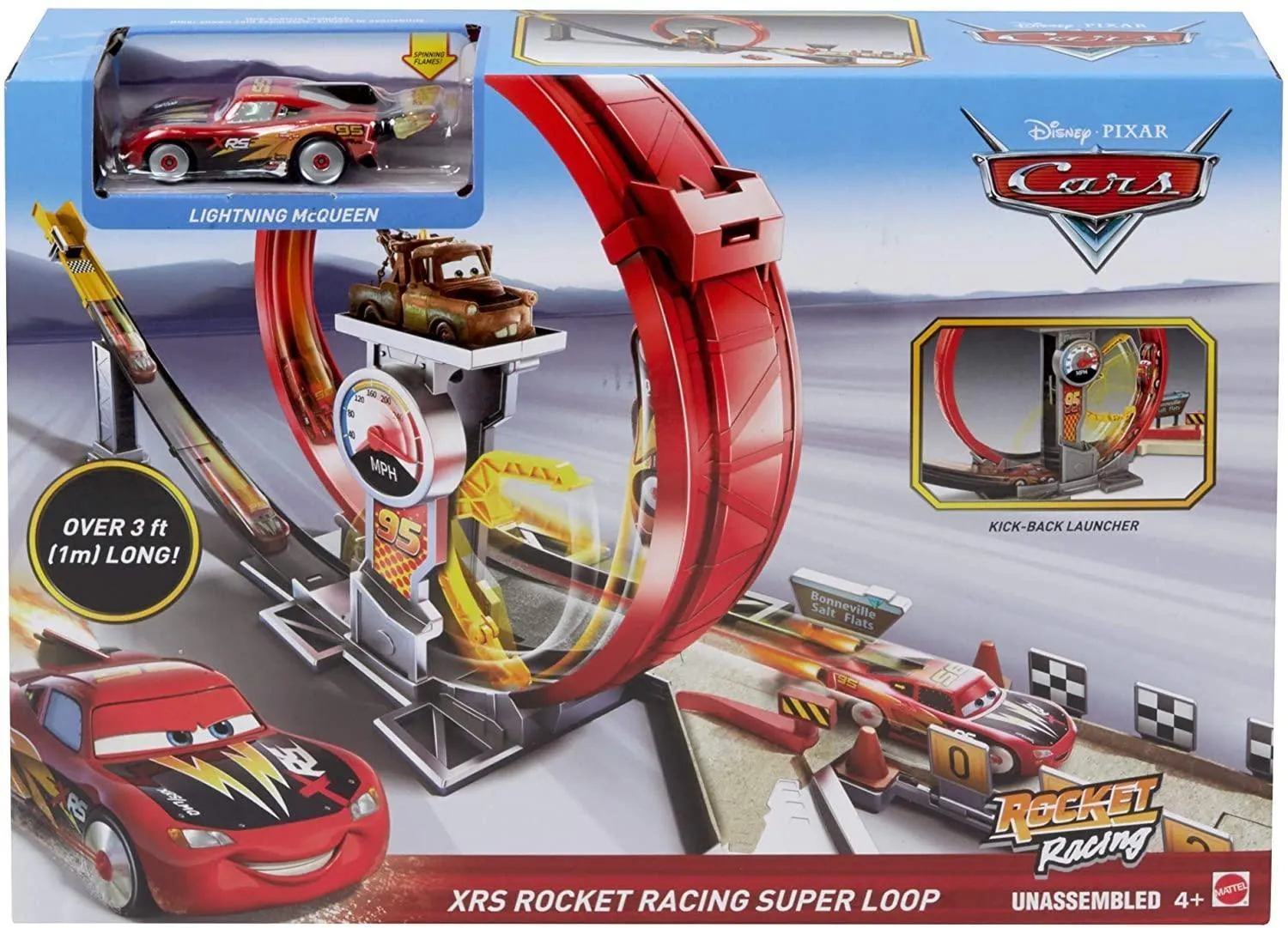 Disney Pixar Cars GJW44 XRS Rocket Racing Super Loop