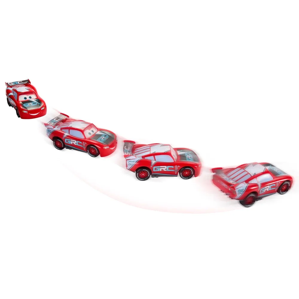 Disney Pixar Cars Global Racers Cup Drift & Race Lightning McQueen