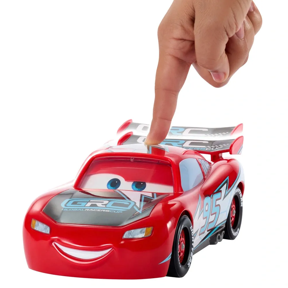 Disney Pixar Cars Global Racers Cup Drift & Race Lightning McQueen