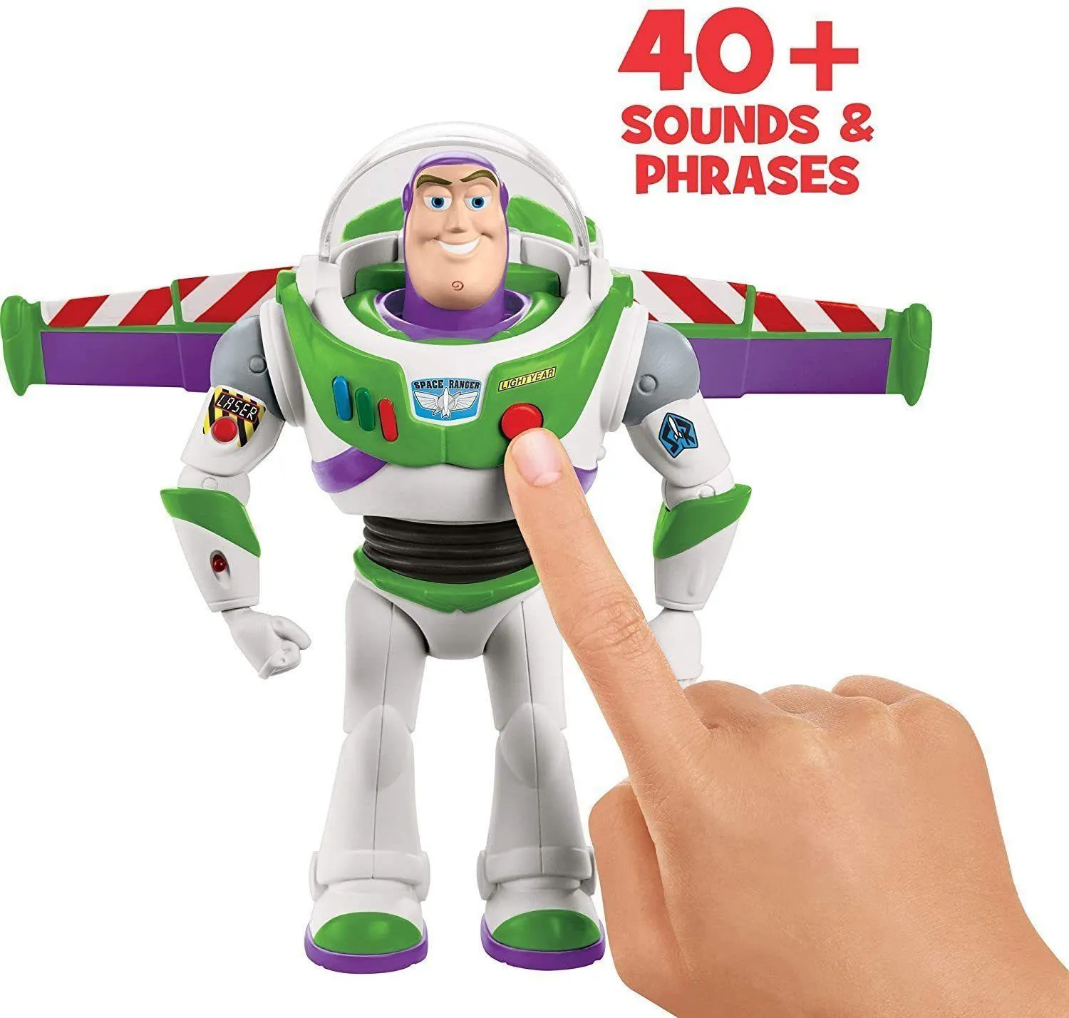 Disney Pixar Toy Story Ultimate Walking Buzz Lightyear, with 40  Sounds and Phrases