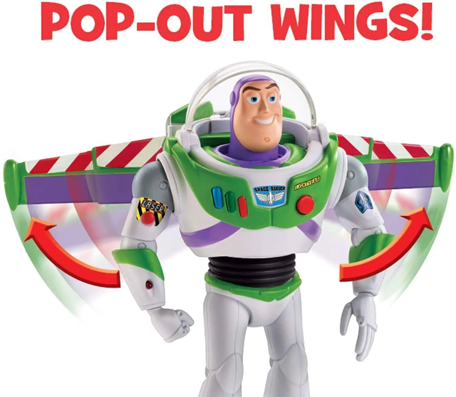 Disney Pixar Toy Story Ultimate Walking Buzz Lightyear, with 40  Sounds and Phrases