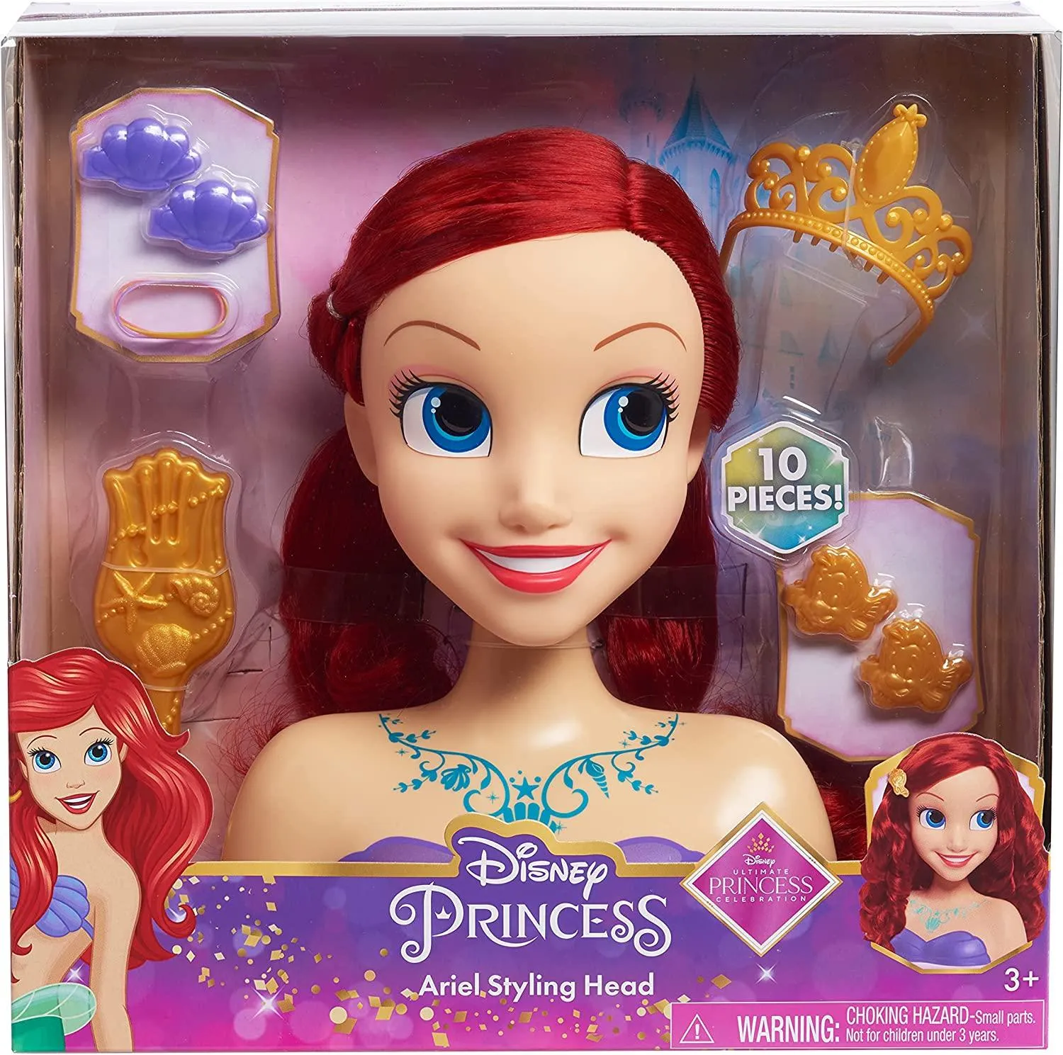 Disney Princess Ariel Styling Head
