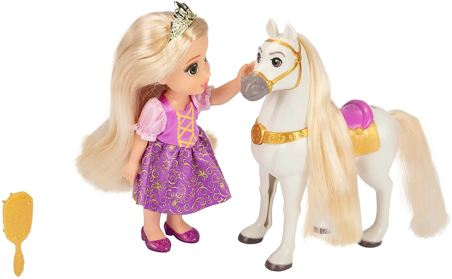 Disney Princess Rapunzel Doll & Maximus Petite Gift Set