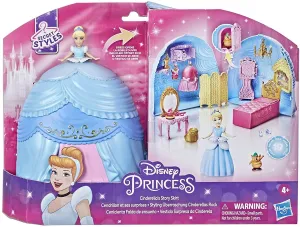Disney Princess Secret Styles Cinderella Story Skirt Playset with Doll Clothes