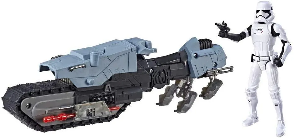 Disney Star Wars Galaxy of Adventures First Order Driver and Treadspeeder 5 Inch Scale Figure