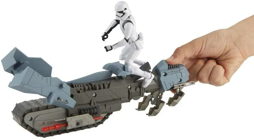Disney Star Wars Galaxy of Adventures First Order Driver and Treadspeeder 5 Inch Scale Figure
