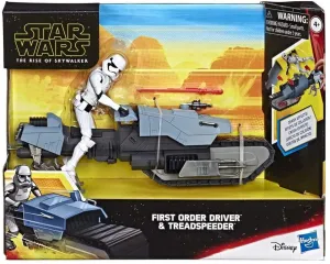 Disney Star Wars Galaxy of Adventures First Order Driver and Treadspeeder 5 Inch Scale Figure