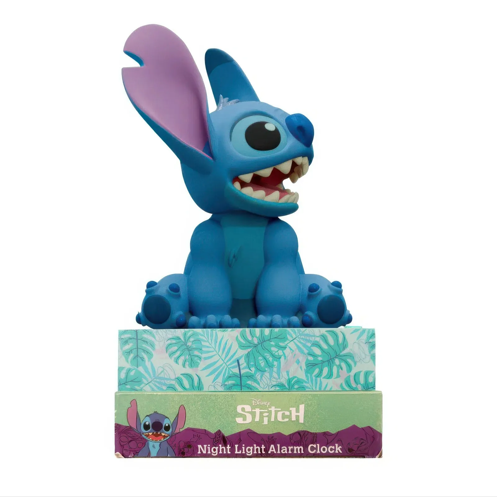 Disney Stitch 3D Lamp with Alarm Clock