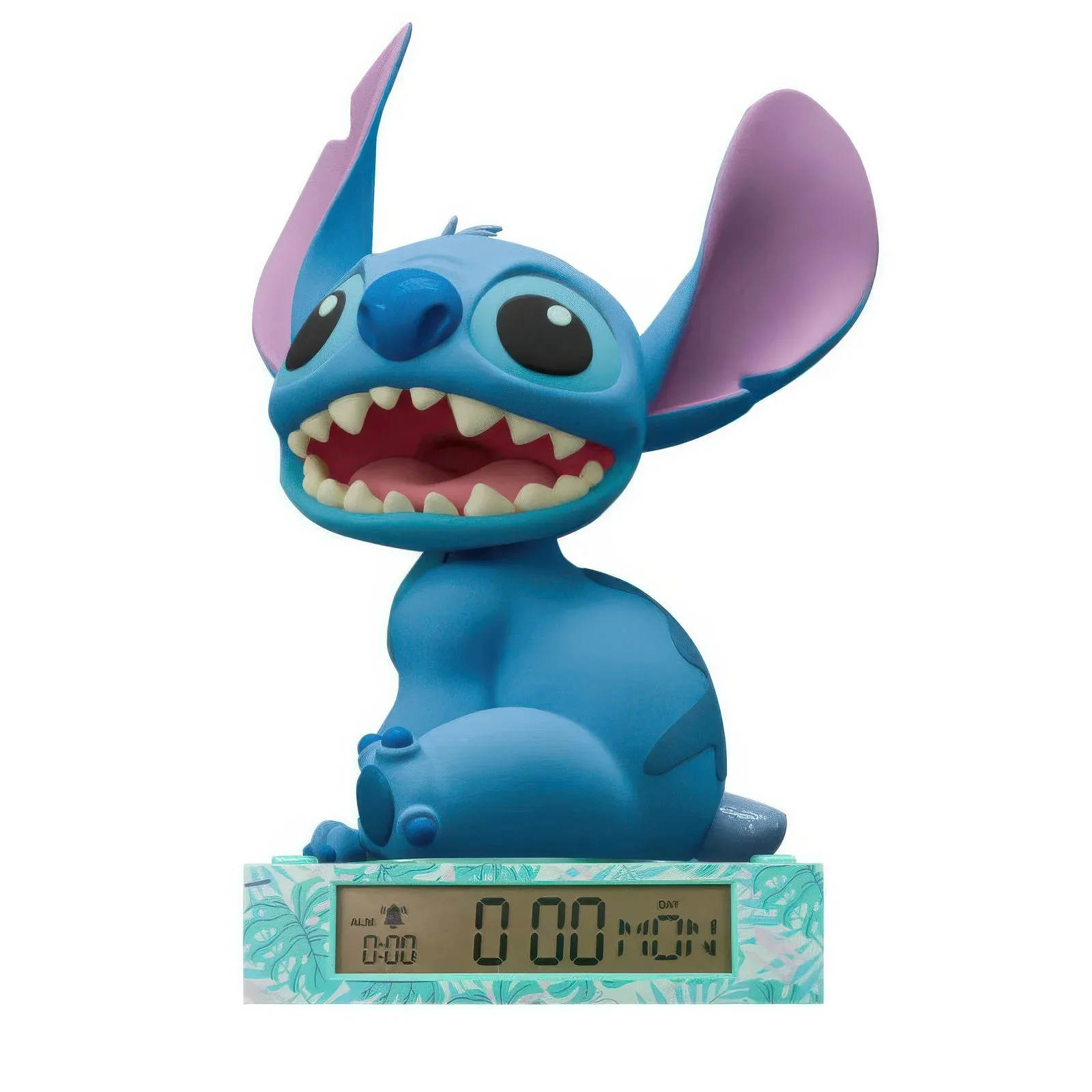 Disney Stitch 3D Lamp with Alarm Clock