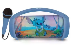 Disney Stitch Bluetooth Karaoke Light Speaker with Microphone