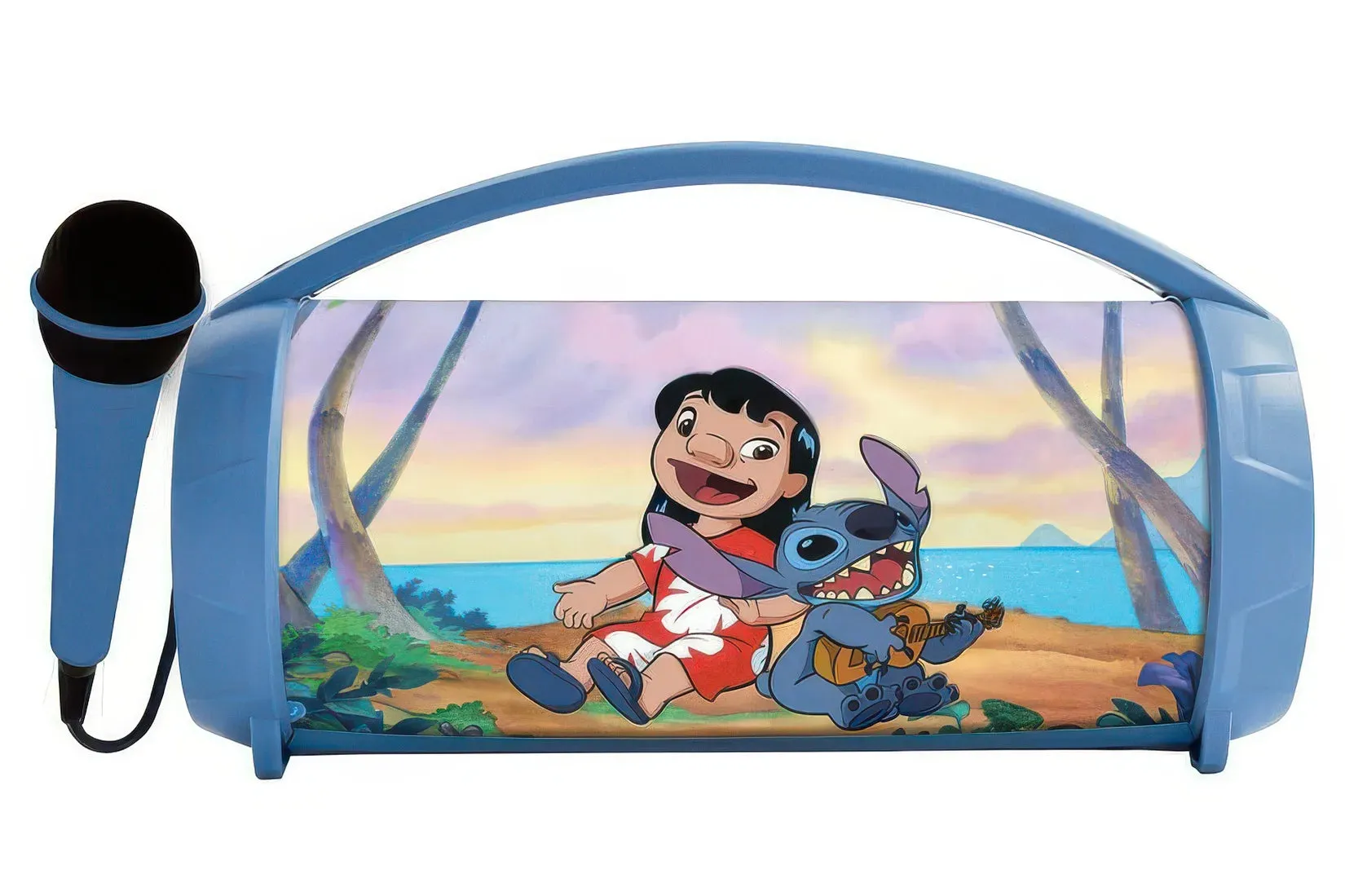 Disney Stitch Bluetooth Karaoke Light Speaker with Microphone