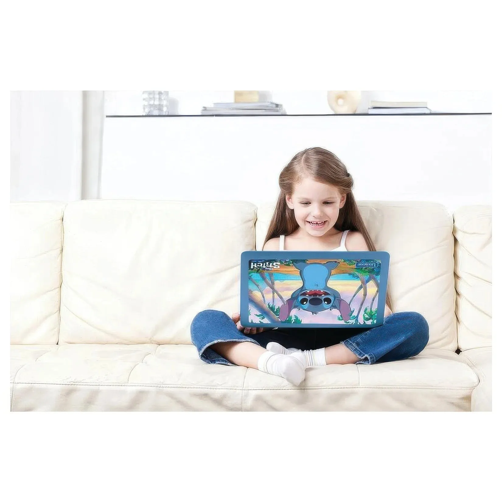 Disney Stitch Educational Bilingual Laptop