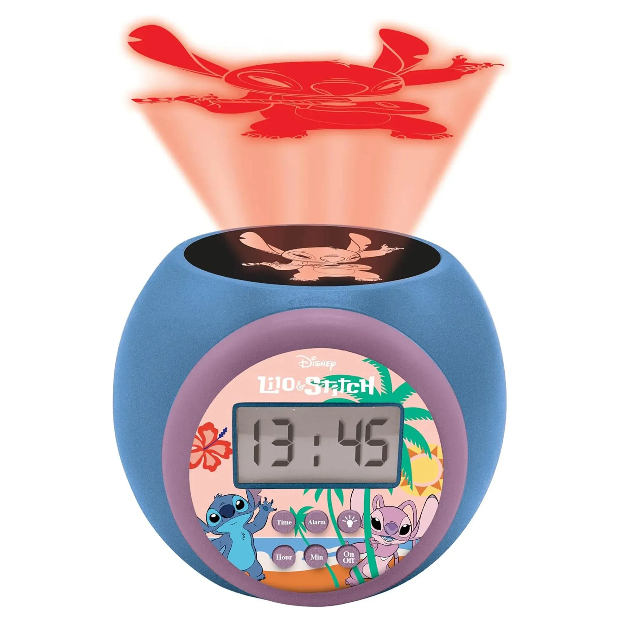 Disney Stitch Projector Alarm Clock