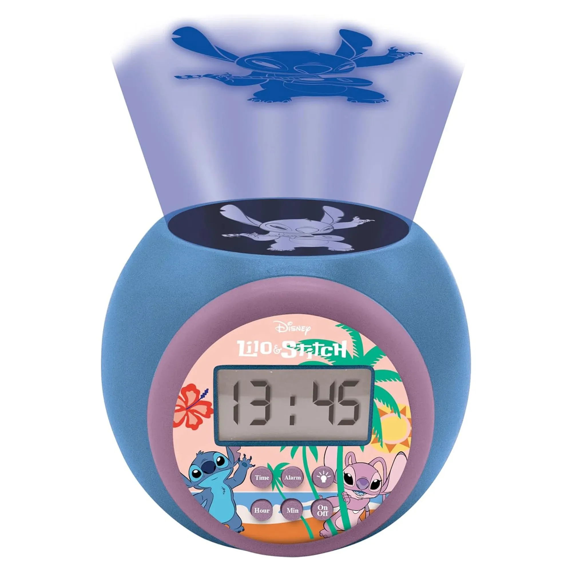 Disney Stitch Projector Alarm Clock