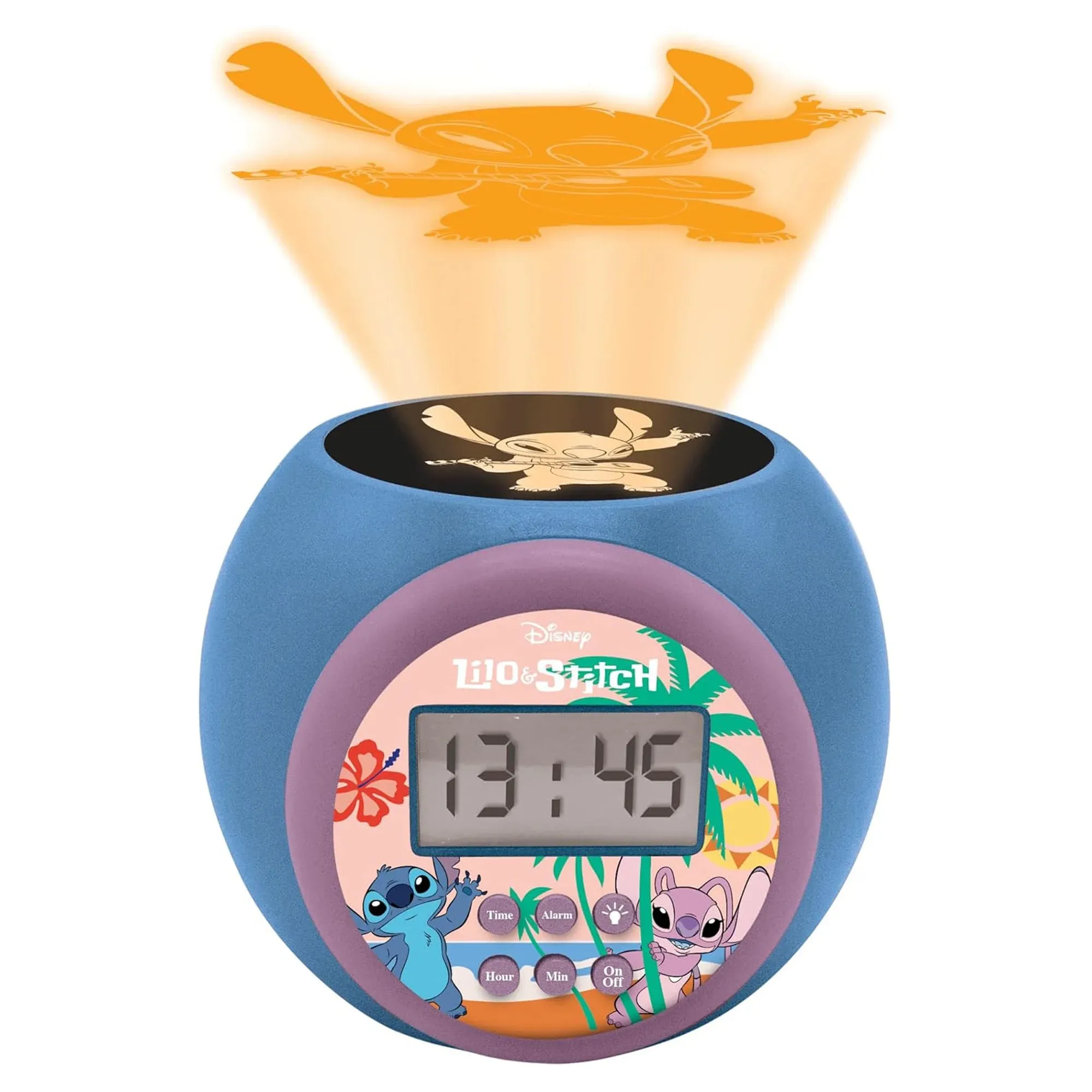 Disney Stitch Projector Alarm Clock