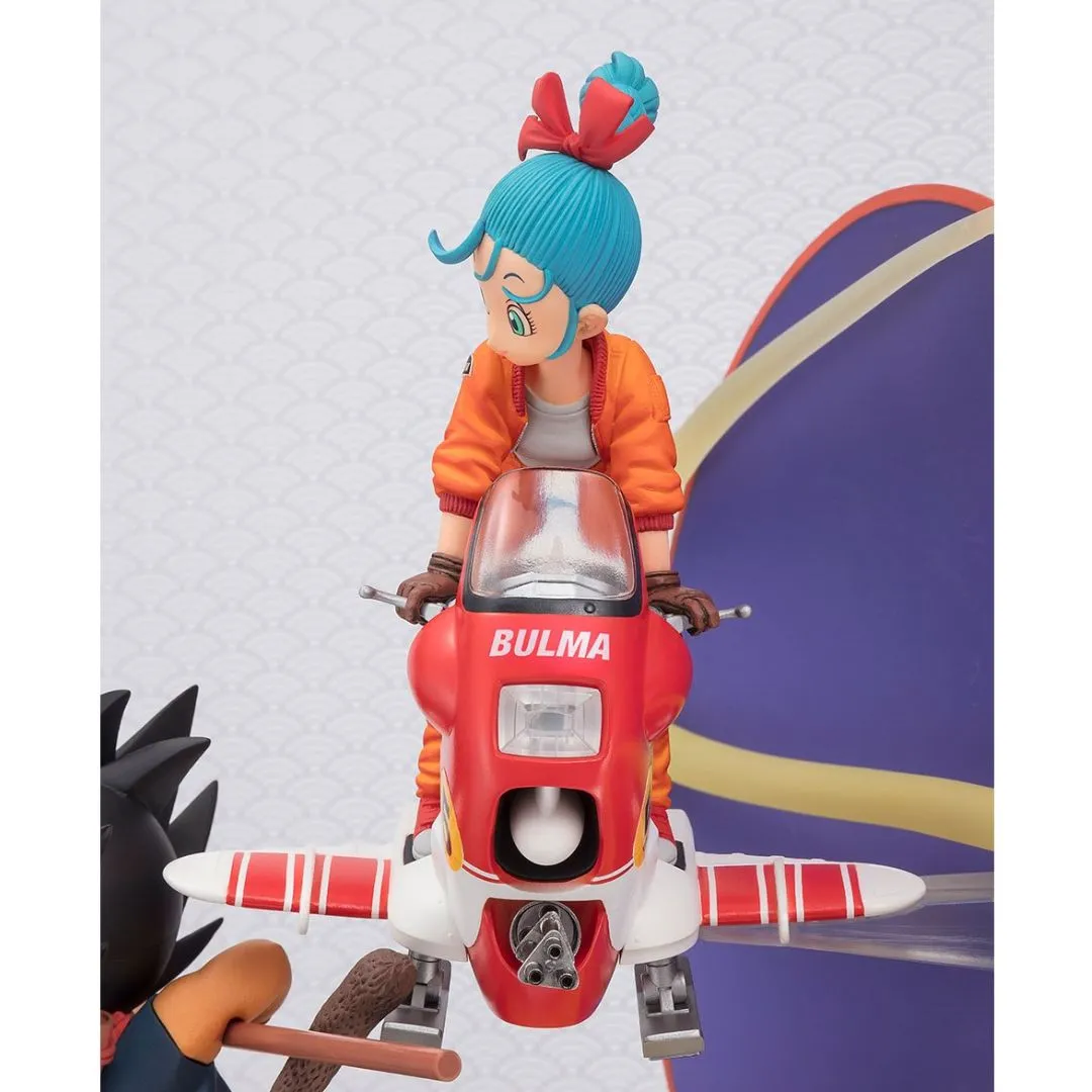 Dragon Ball Son Goku & Bulma Figuartszero By Tamashii Nations