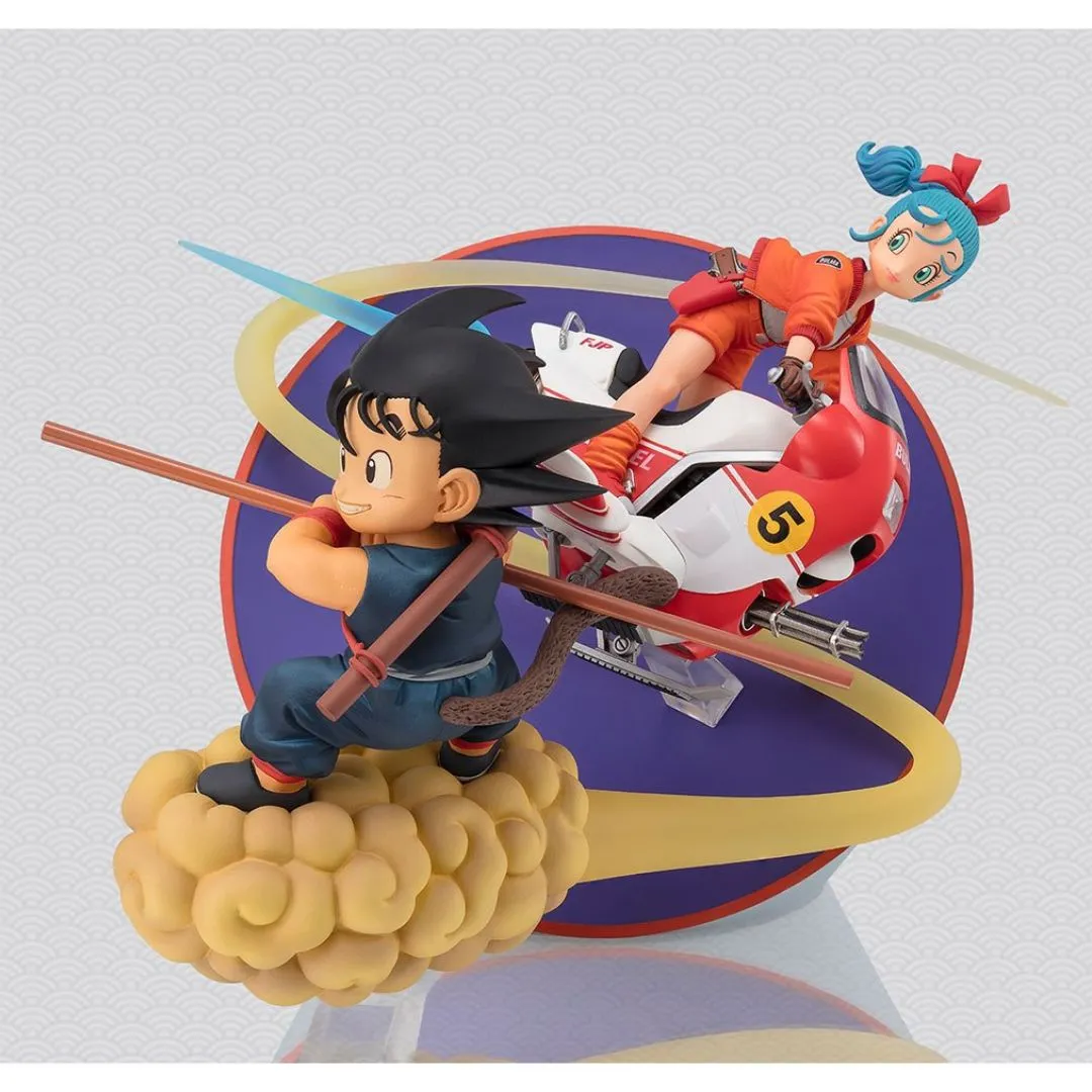 Dragon Ball Son Goku & Bulma Figuartszero By Tamashii Nations