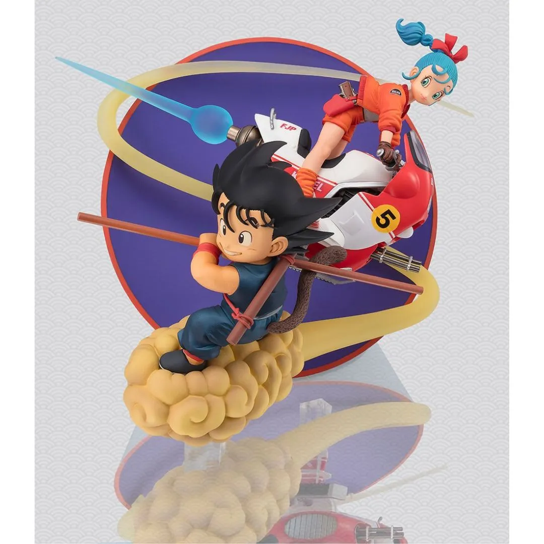 Dragon Ball Son Goku & Bulma Figuartszero By Tamashii Nations