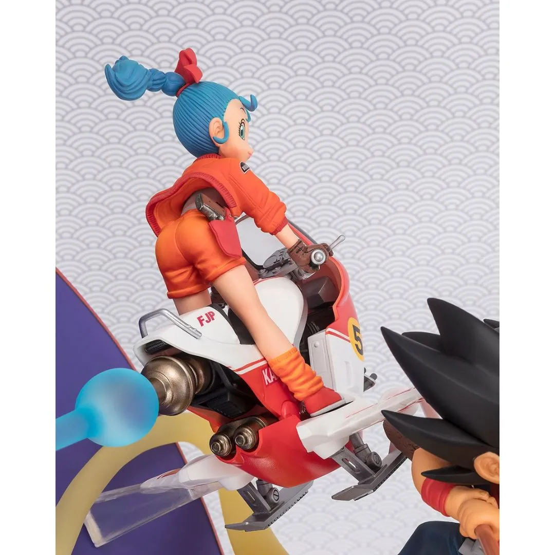 Dragon Ball Son Goku & Bulma Figuartszero By Tamashii Nations