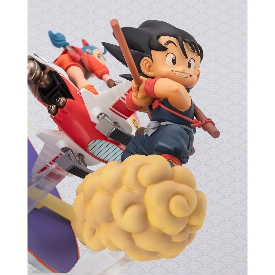 Dragon Ball Son Goku & Bulma Figuartszero By Tamashii Nations