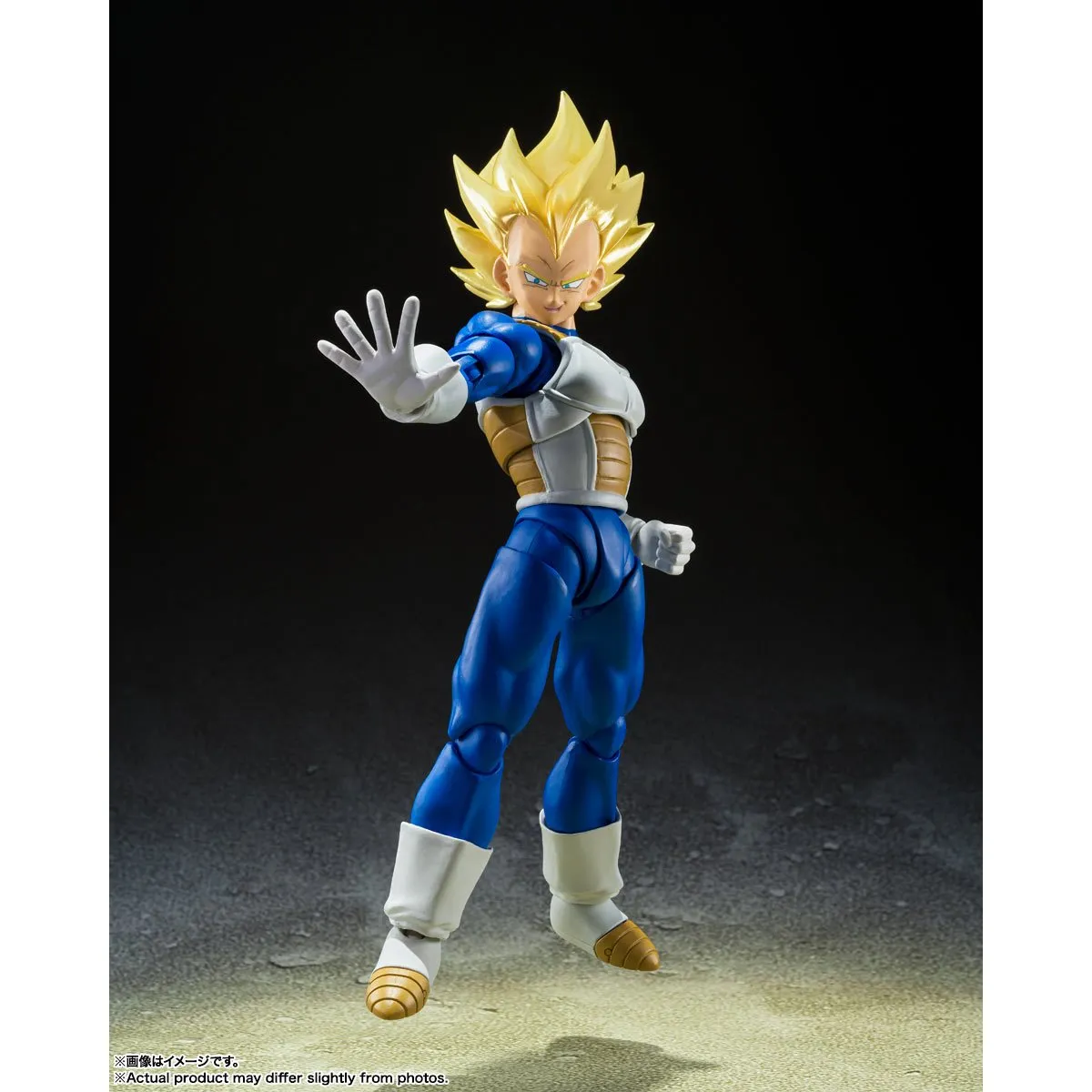 Dragon Ball Z Vegeta Awakened Super Saiyan Action Figure by SH Figuarts