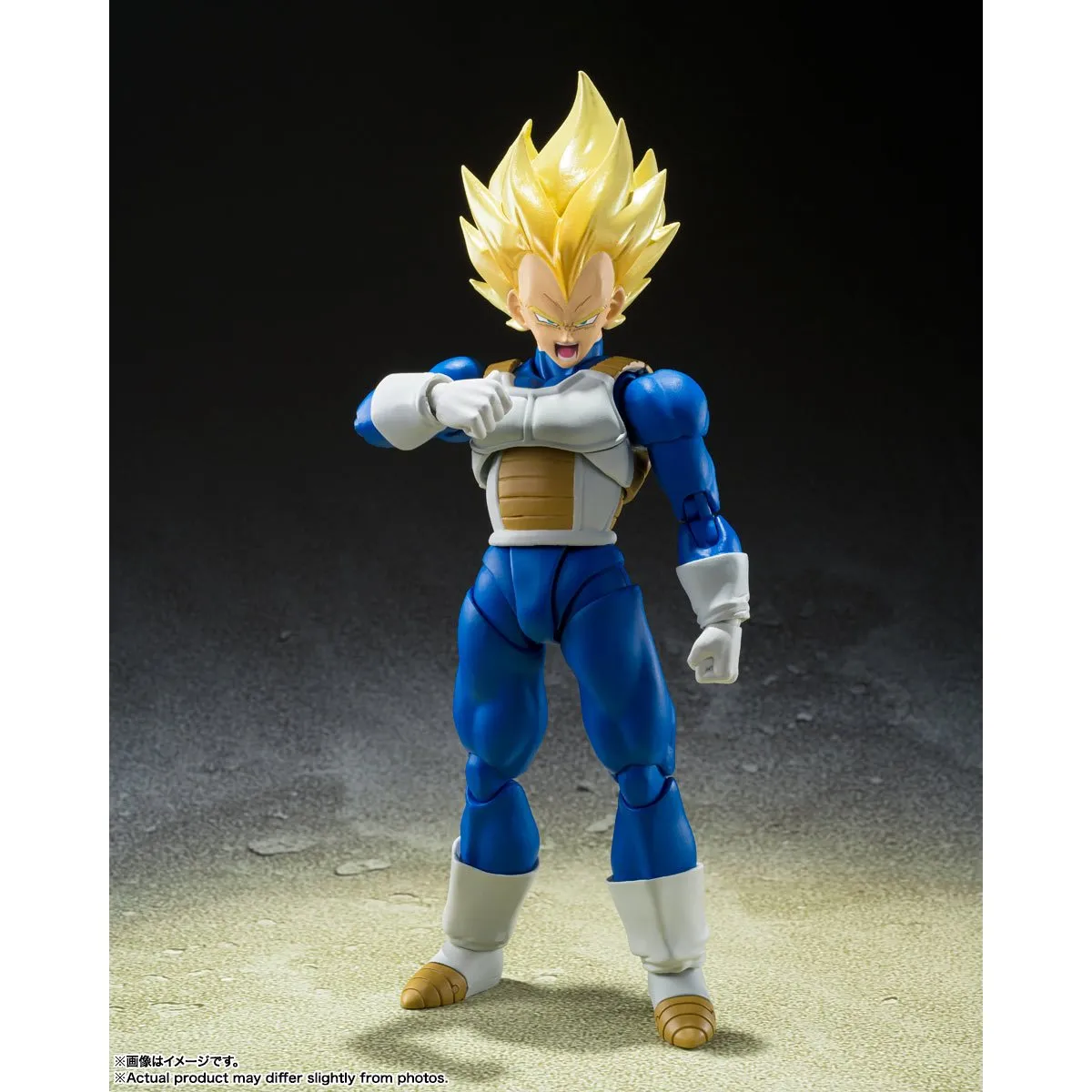 Dragon Ball Z Vegeta Awakened Super Saiyan Action Figure by SH Figuarts