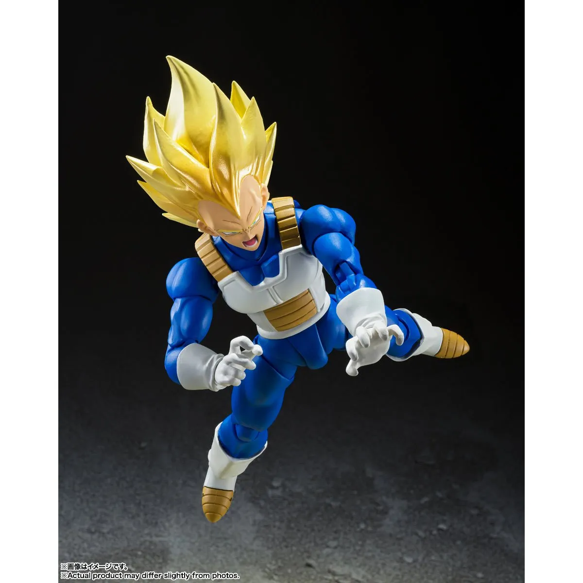 Dragon Ball Z Vegeta Awakened Super Saiyan Action Figure by SH Figuarts