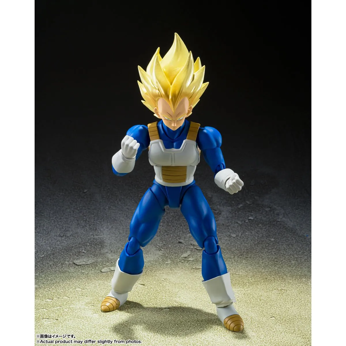 Dragon Ball Z Vegeta Awakened Super Saiyan Action Figure by SH Figuarts