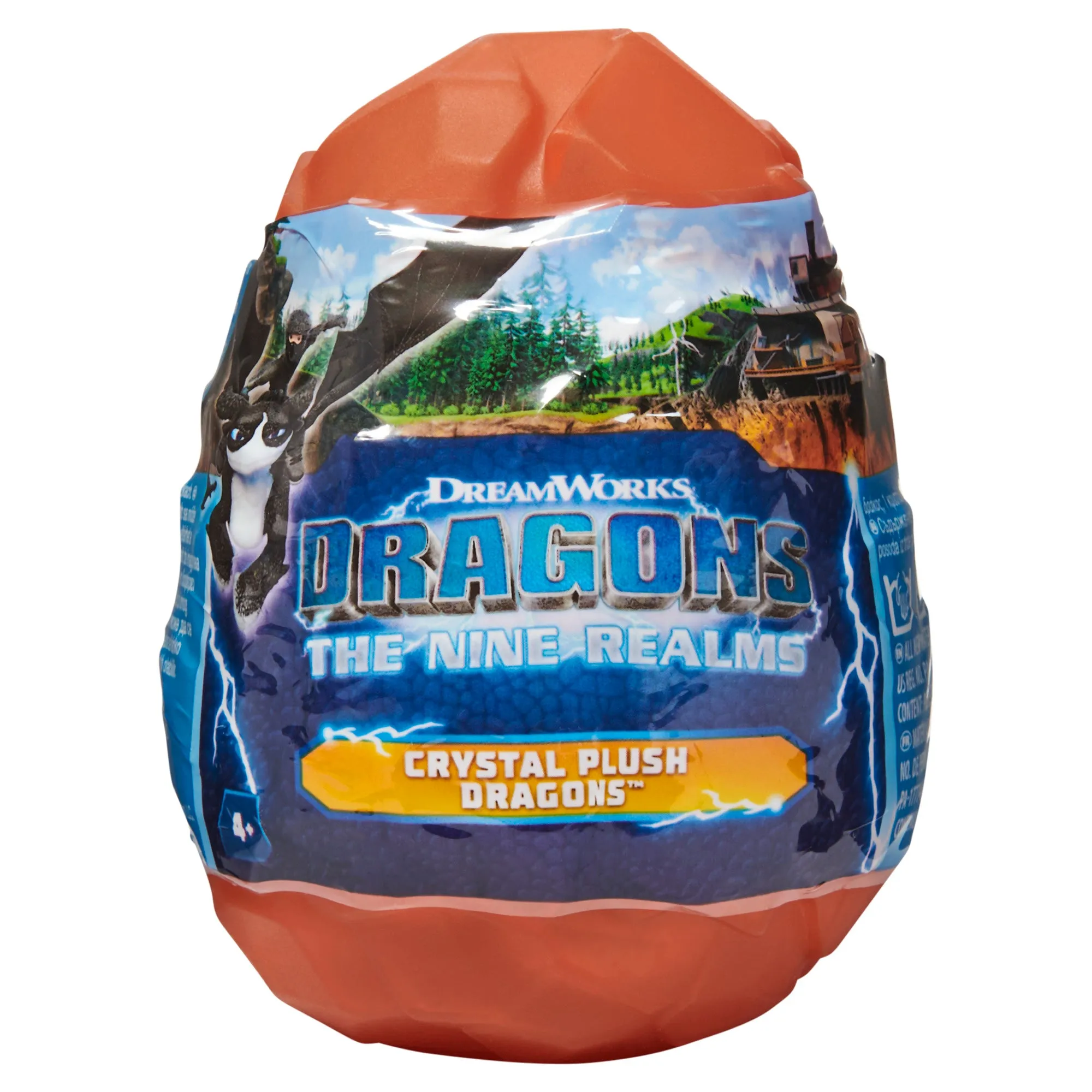 Dreamworks Dragons Crystal Plush Dragons Mystery Plush