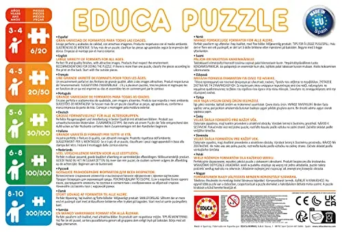 Educa Borrás Peppa Pig Progressive Puzzles - 4 Puzzles for Ages 3  (6-16 Pieces)