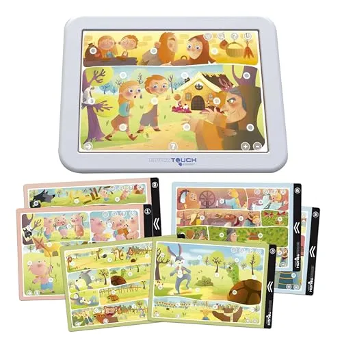 Educa Touch Junior - Learning the Alphabet & Storytelling for Ages 2  (Portuguese Language)