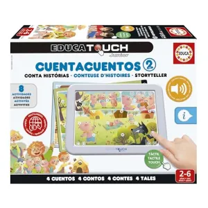 Educa Touch Junior - Learning the Alphabet & Storytelling for Ages 2  (Portuguese Language)