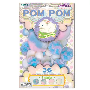 eeBoo Bunny Pom Pom