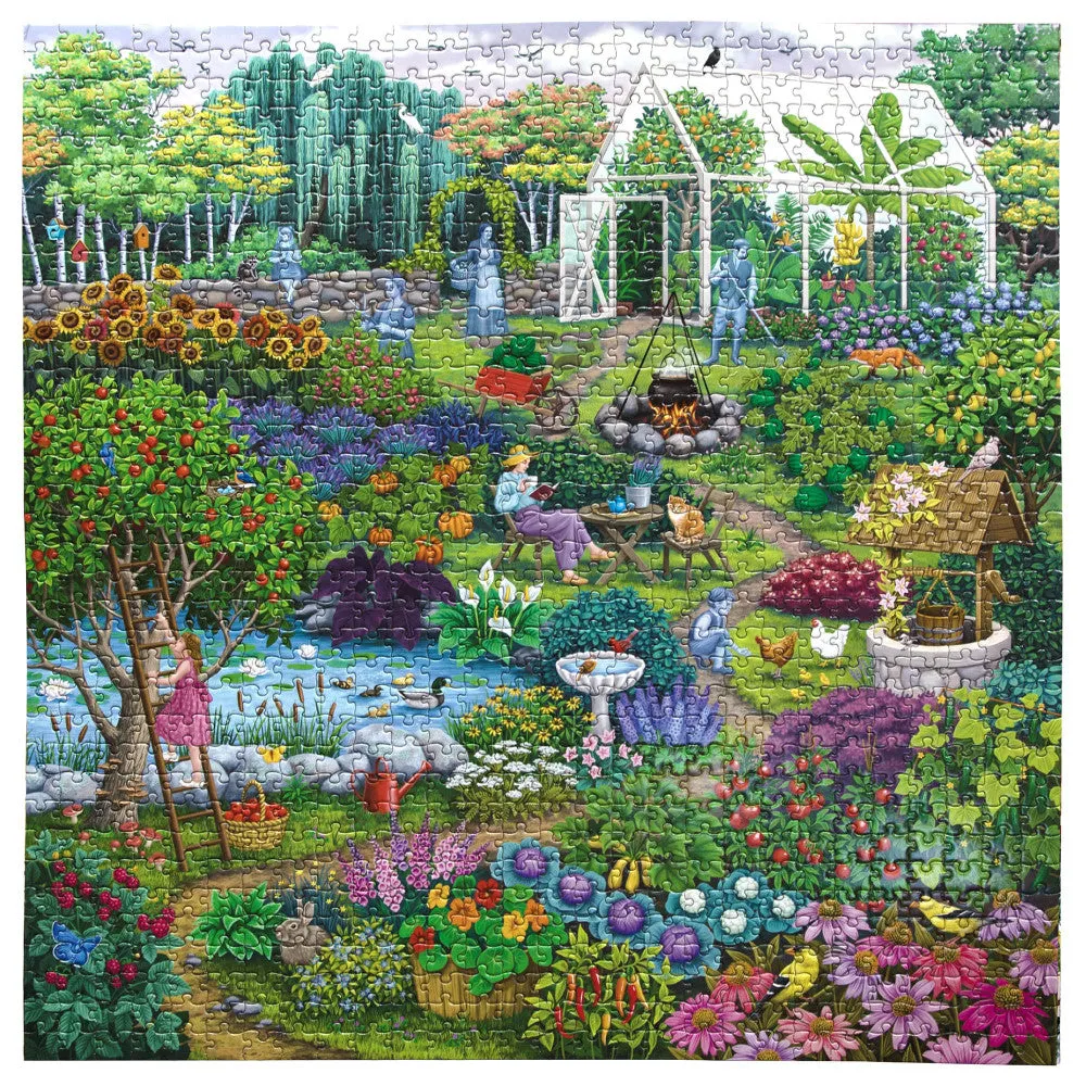 eeBoo Piece & Love Alchemist's Orchard 1000 pc Puzzle
