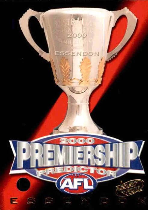 Essendon Bombers, Redeemed Premiership Predictor, 2000 Select AFL Y2K