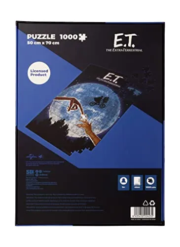 E.T. The Extra-Terrestrial (1982) - Movie Poster 1000-Piece Puzzle