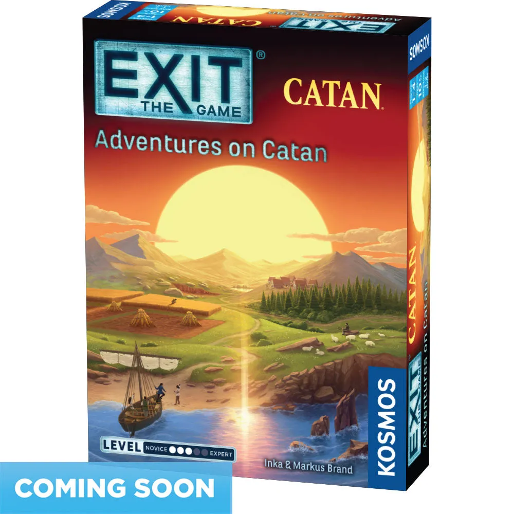 EXIT: The Game - Adventures on Catan - COMING SUMMER 2025 - PRE-ORDERS OPEN NOW