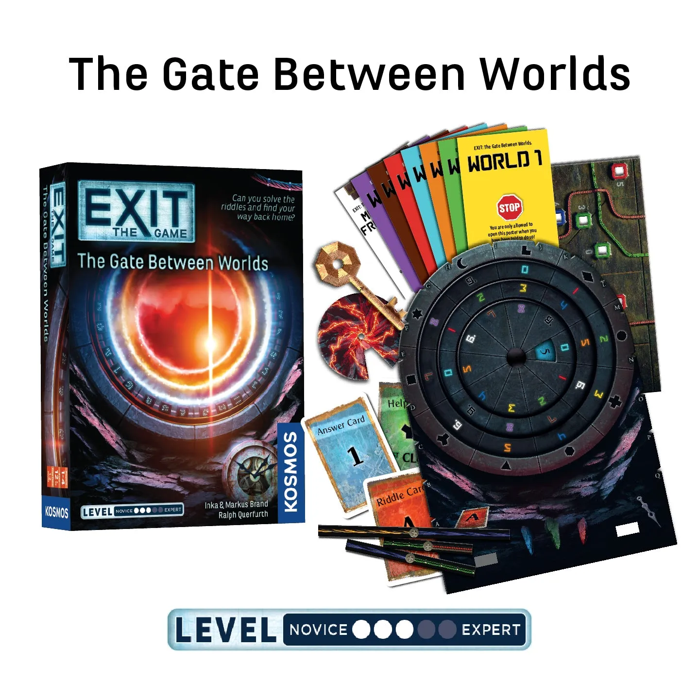 EXIT: The Game, Season 5 Bundle. Five-Pack: Gate Between Worlds, Cursed Labyrinth, Kidnapped in Fortune City, Sacred Temple, Deserted Lighthouse