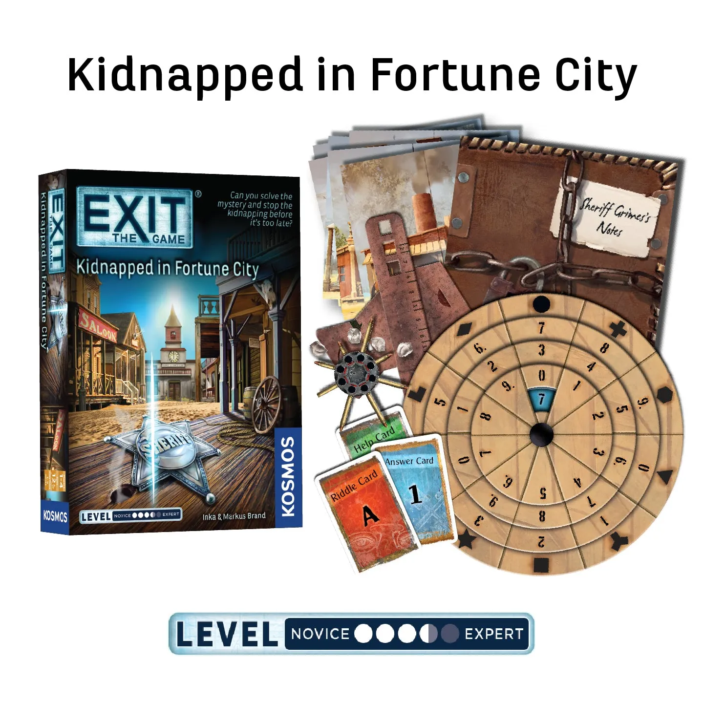 EXIT: The Game, Season 5 Bundle. Five-Pack: Gate Between Worlds, Cursed Labyrinth, Kidnapped in Fortune City, Sacred Temple, Deserted Lighthouse
