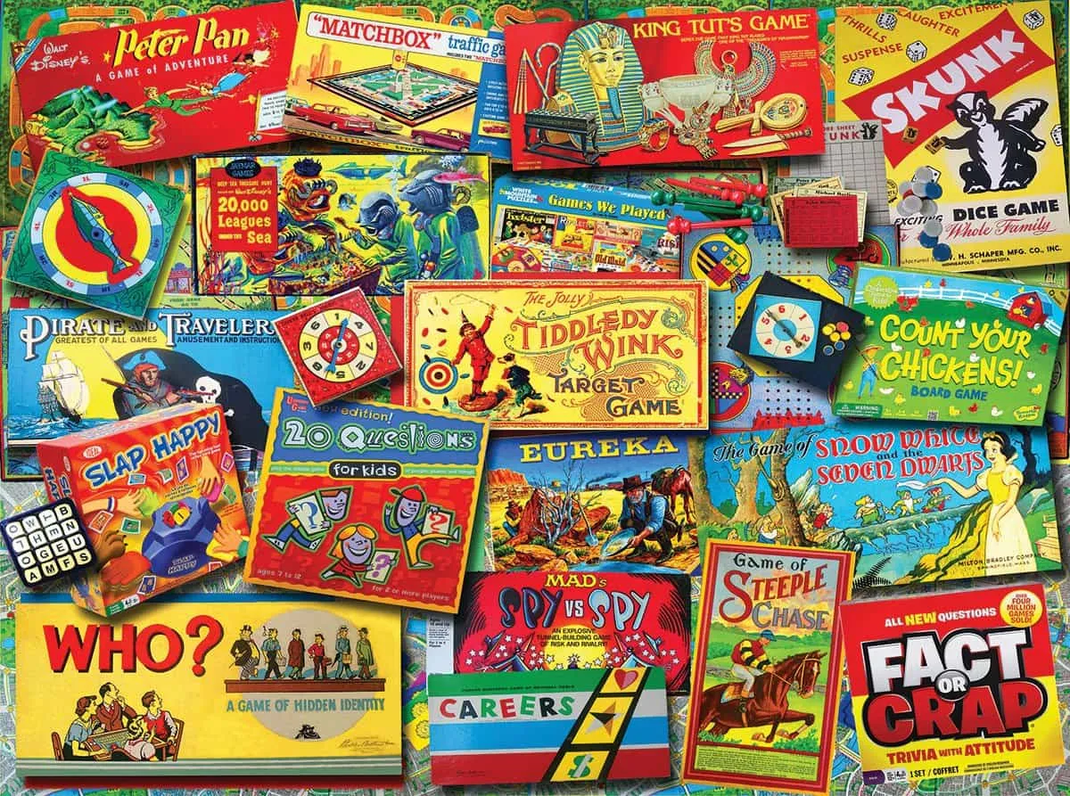 Family Game Night (1330pz) - 500 Pieces White Mountain