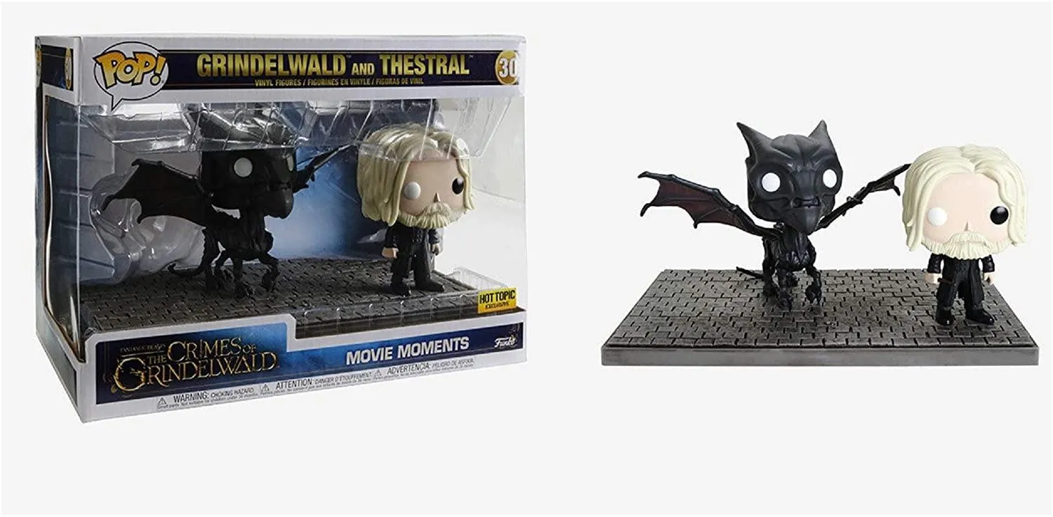 Fantastic Beasts 2 Crimes of Grindelwald Grindelwald & Thestral Exclu Funko 33787 Pop! Vinyl #30